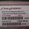 Centralita del motor  Fiat Linea 51839151 MJD6F3Z1 7160008904