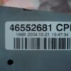 Caja de fusibles Fiat Punto 51744896NPL 46552681CPL 51744896 46552681