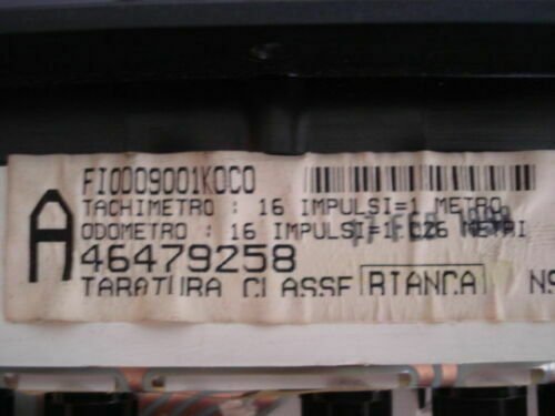 Cuadro de instrumentos Fiat Brava bravo 46479258 fi0009001k0c0