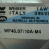 Centralita del motor FIAT IAW04601 IAW046/01 WF460710AM4 WF46.07/10A-M4 WEBER