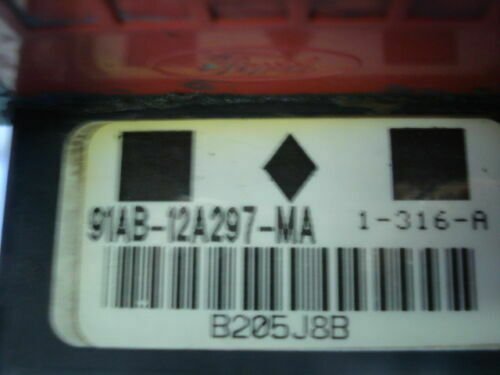 Centralita ignición Ford Fiesta Escort ESC 91AB12A297MA 91AB-12A297-MA