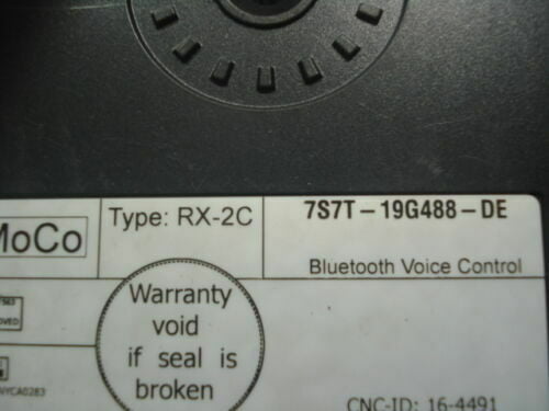 Bluetooth teléfono Ford Transit Mondeo Nokia RX-2C 7S7T-19G488-DE 7S7T19G488DE