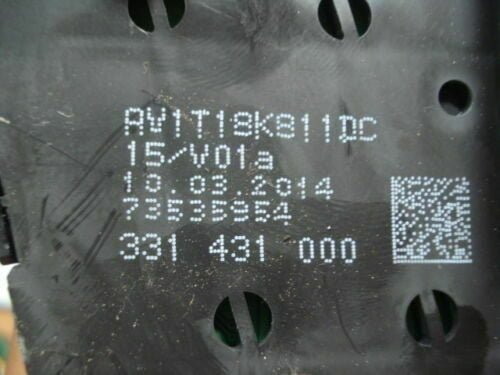 Radio teclado FORD FIESTA AV1T18K811DC 7353954