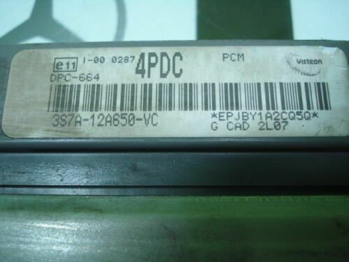 Centralita del motor Ford Mondeo 3 4PDC DPC-664 3S7A12A650VC 3S7A-12A650-VC