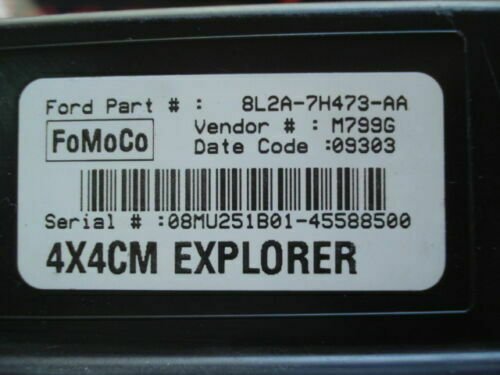 Módulo de control de transmisión / Ford Explorer 4X4CM 8L2A-7H473-AA 8L2A7H473AA