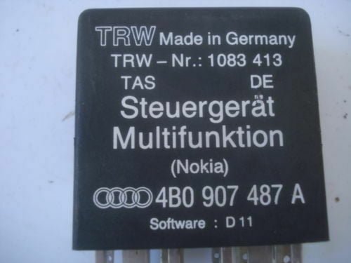 Unidad de control multifuncional Multifunktion Steuergerat Audi A6 A4 4B0907487A