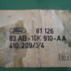 Centralita / Unidad de control Ford Sierra Escort 83AB10K910AA 83AB-10K910-AA