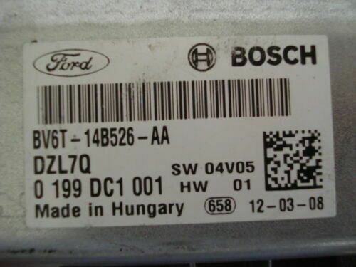 Unidad de control Ford Focus BOSCH BV6T-14B526-AA BV6T14B526AA 0199DC1001