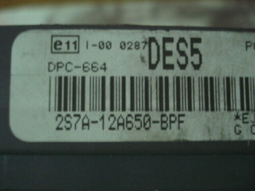 _57 Centralita del motor Ford Mondeo DPC-664 2S7A12A650BPF 2S7A-12A650-BPF DPC664