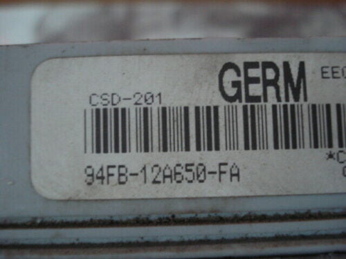 Centralita del motor  Ford fiesta 94FB12A650FA 94FB-12A650-FA CSD-201