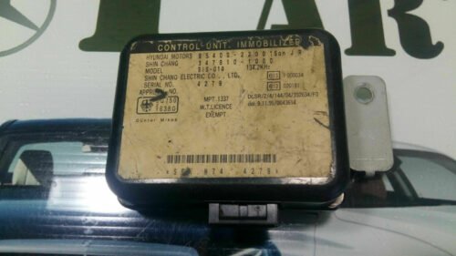 Control de la unidad de inmovilizador Hyundai 95400-22001 9540022001 3478101000