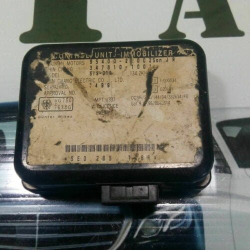 Control de la unidad Hyundai Accent Excel 9540022002 3478101001 95400-22002