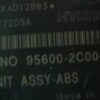 ABS Hyundai Accent 589202C000 58920-2C000 956002C000 95600-2C000 5WY7205A
