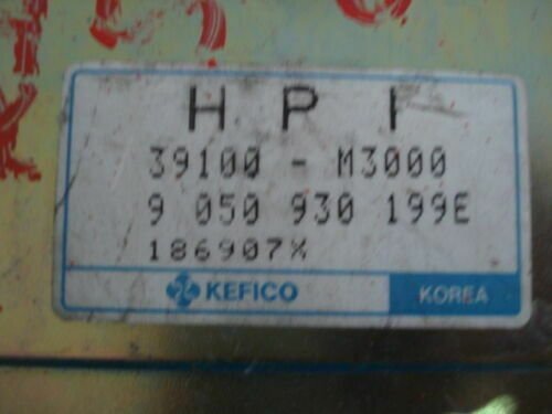 Centralita del motor Hyundai Santamo KEFICO 39100M3000 39100-M3000 9050930199E