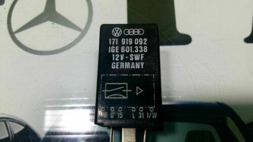 Indicador de Interruptor de Relé VW Golf 1 2 3 Audi 80 Nr 9 171919092 601338