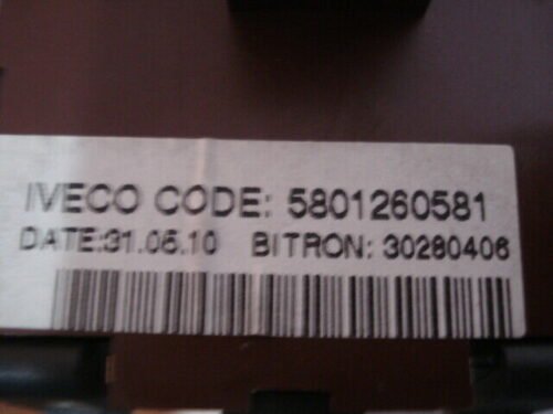 Conmutador de luces / light switch Iveco Daily 5801260581 30280406