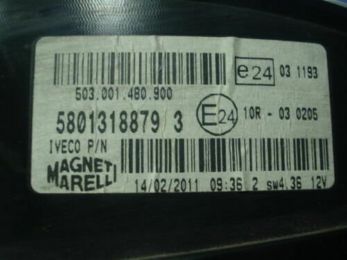 Cuadro de instrumentos / Kombiinstrument Tacho IVECO DAILY 58013188793