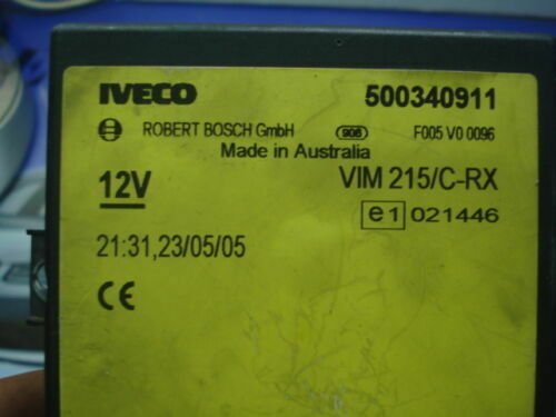 Controlador cierre centralizado Iveco Daily 500340911 F005-V0-0096 F005V00096