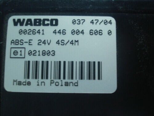Centralita ABS-E / Steuergerat ABS-E / Iveco WABCO 4460046060 002641