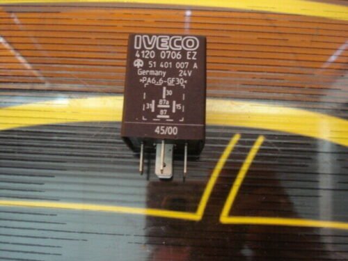Relé Rele Relay IVECO 41200706EZ 4120 0706 EZ 51401007A