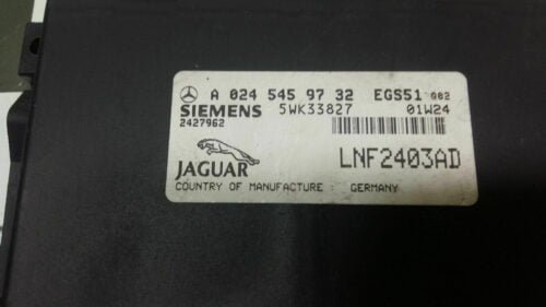 Módulo de control de transmisión Jaguar XK XK8 LNF2403AD A0245459732 5WK33827
