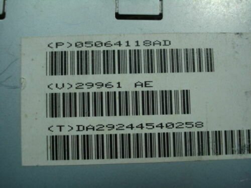 Amplificador / Verstarker / Jeep Grand Cherokee III 5.7 05064118AD P05064118AD
