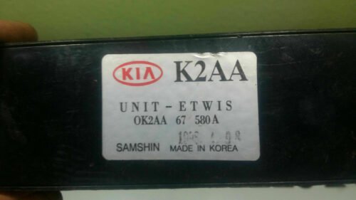 Señales de luz de unidad de control KIA 0K2AA67580A 0K2AA 67 580 A OK2AA67580A