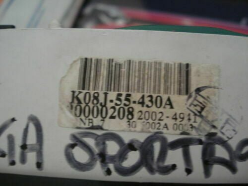 Cuadro de instrumentos / KIA SPORTAGE K08J55430A K08J-55-430A KO8J55430