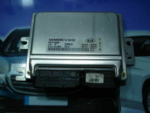 Centralita del motor Kia SIMK43 INDEX 08 5WY1988B 3910323070 3912123070
