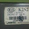 Señales de luz de la unidad de control Kia 0K2N267580A 0K2N2 67 580 OK2N267580A