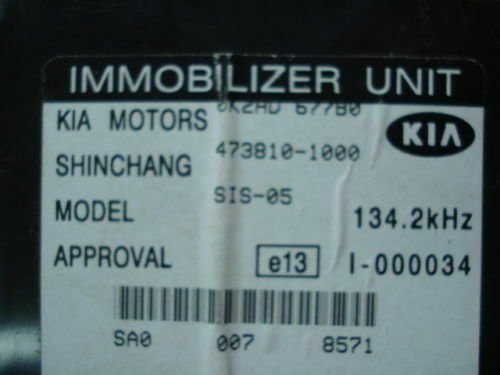 Centralita del motor Kia 0K04R18881E 4079131743 0K2AD677B0 OK2AD677B0 4738101000