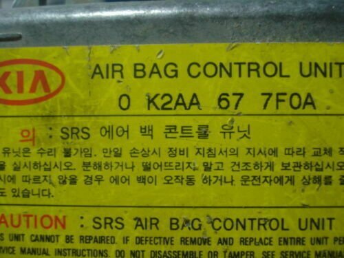 Airbag Centralita Kia Shuma MOBIS 0 K2AA 67 7F0A 0K2AA677F0A OK2AA677FOA