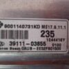 Centralita del motor / KIA RIO 3911103855 39111-03855 9001140731KD EE52FS01500