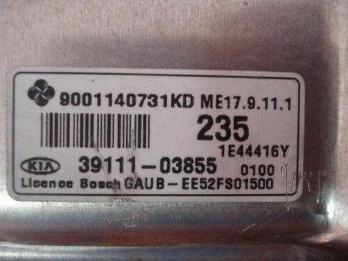 Centralita del motor / KIA RIO 3911103855 39111-03855 9001140731KD EE52FS01500