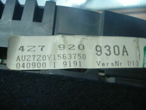 Cuadro de instrumentos Audi A6 Allroad 4Z7920930A 4Z7 920 930 A VDO 110080061002