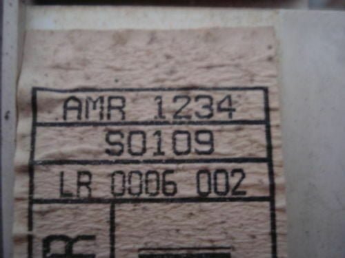 Cuadro de instrumentos Land Rover AMR1234 9334DB271A LR006002 S0109 AMR 1234