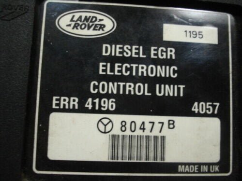 Centralita del motor Land Rover Discovery 80477 ERR4196 ERR 4196