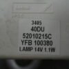 Reloj Digital / Land Rover Freelander LAMP14V1.1W 52010215C YFB100380