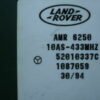 Control de unidad de alarma inmovilizador Land Rover AMR6250 AMR 6250 52010337C