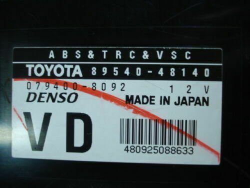 Centralita ABS-TRC-VSC Lexus RX 300 89540-48140 8954048140 DENSO 079400-8092