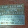Relé de Filamento / Filamentrelais / Lexus LS 89373-50080 8937350080 06880-1920