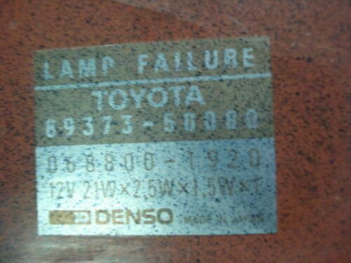 Relé de Filamento / Filamentrelais / Lexus LS 89373-50080 8937350080 06880-1920