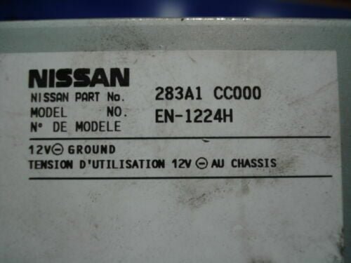 Mando de navegación / Navigation Steuergerat NISSAN MURANO 283A1CC000 283A1 CC00