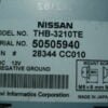 Mando de navegación NISSAN MURANO 28344CC010 28344-CC010 THB-3210TE 50505940