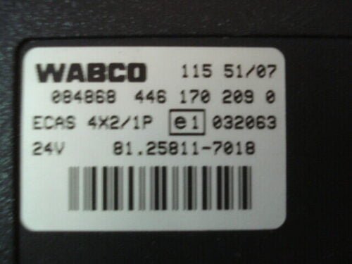 Centralita  MAN WABCO 4461702090  81258117018 81.25811-7018