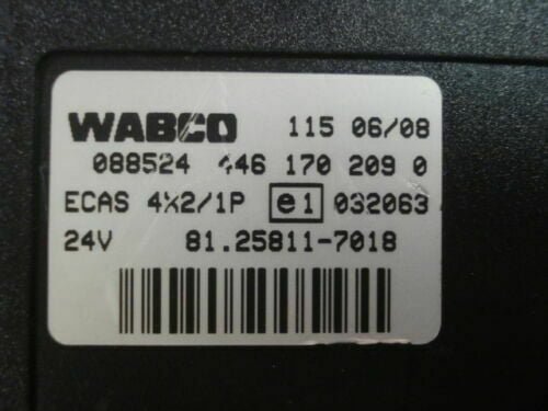 Centralita / Steuergerat / control unit / MAN WABCO 4461702090 446 170 209 0