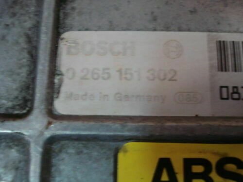 ABS ASR Centralita / MAN SCANIA BOSCH 0265151302 0 265 151 302