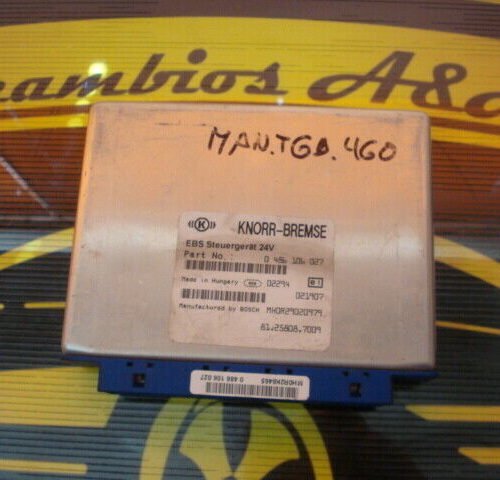 EBS Centralita  KNORR-BREMSE MAN 81258087009 0486106027