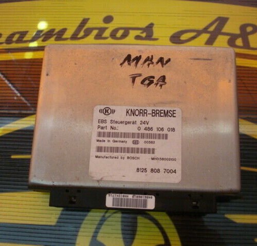 EBS Centralita KNORR-BREMSE MAN 0486106018 81258087004