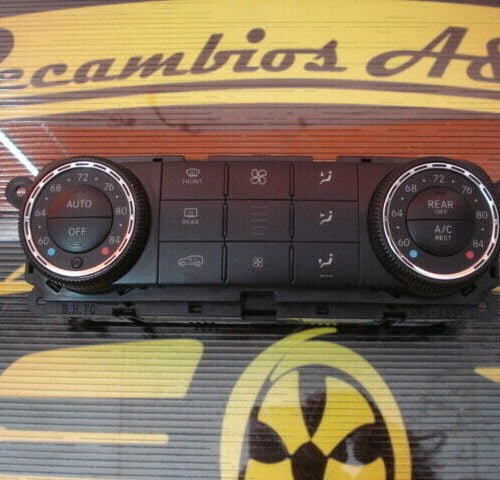 Clima panel de control MERCEDES ML R CLASS A2518702789 A2518203889 5HB96491428